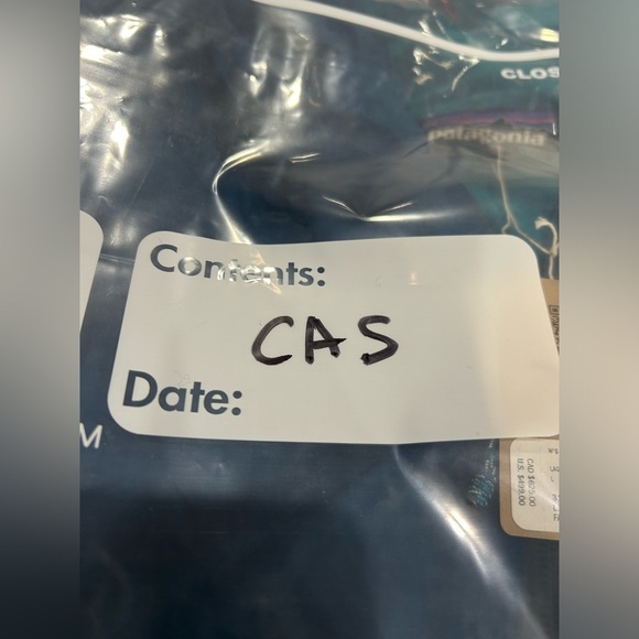 Patagonia Women's L Large 3-in-1 Powder Town Jacket Blue Ski Snowboard NWT - Picture 15 of 15